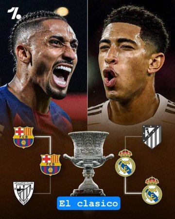 Real Madrid - Barselona El clasico Jonli efir Zo'r tv Fudbol Bugun 11-01-2026 oyini