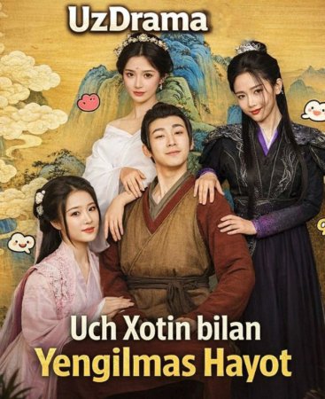 Uch Xotin bilan Yengilmas Hayot (uzbek tilida drama) 1-10-20-30-38-39-40-50-60-70-80-90 Qism Koreya seriali Barcha qismlar 2025 HD skachat