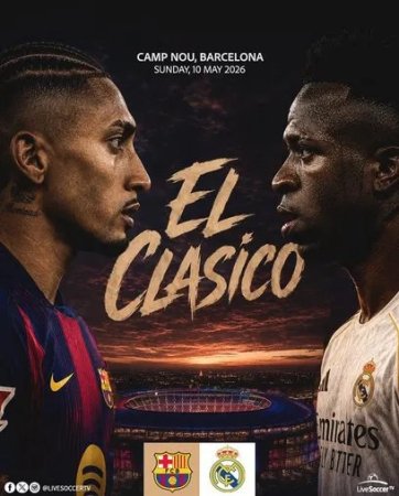Barselona - Real Madrid El-Klassiko: 10-may 2026 | La Liga 35-tur (jonli efir) uzbek tilida